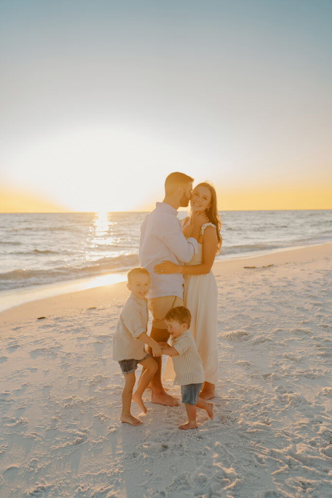 High quality family beach photos captured by affordable photographer in Destin Florida.