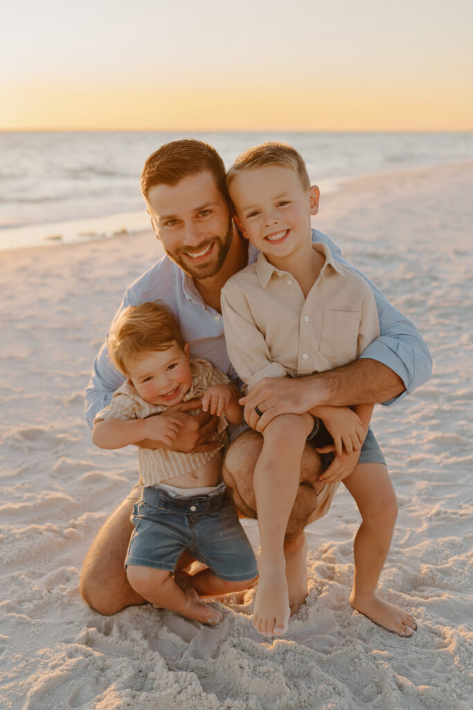 High quality family beach photos captured by affordable photographer in Destin Florida.